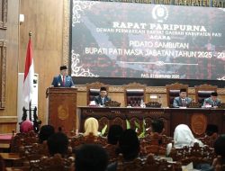 Bupati Pati Sampaikan Visi-Misi di Rapat Paripurna Istimewa DPRD