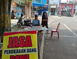 Maraknya Lapak Penukaran Uang di Sekitar Alun-Alun Pati, Warga Mengeluh Sulitnya Menukar Uang Baru di Bank