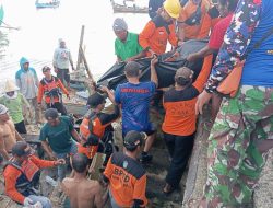 Evakuasi Jenazah Korban Kecelakaan Laut di Perairan Banyutowo Pati Berhasil Dilakukan