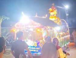 Pawai Takbir Keliling dan Mobil Hias Meriahkan Malam Takbir di Desa Sidokerto 