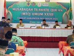 217 Peserta MTQ Kabupaten Pati Bersaing Ketat, Wakil Bupati: Tunjukkan Potensi Terbaik!