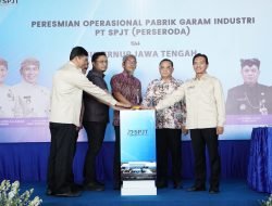 Peresmian Pabrik Garam Industri PT. SPJT, Langkah Nyata Hilirisasi di Pati