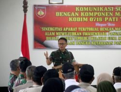 Kodim Pati Gelar Komsos untuk Perkuat Sinergi TNI dan Masyarakat