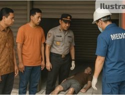 Warga Sendangrejo Geger, Mayat Pria Ditemukan Membusuk di Dalam Ruko