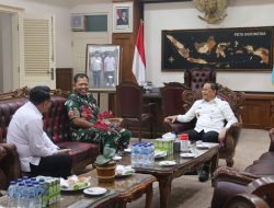 Perkuat Sinergi, Dandim 0718/Pati Kunjungi Kantor Bupati Pati