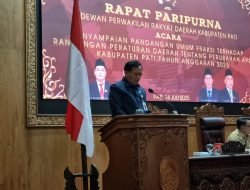 DPRD Pati Gelar Rapat Paripurna Pandangan Umum Fraksi Bahas RAPBD Perubahan 2025