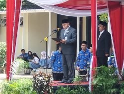 Wakil Ketua DPRD Pati Bacakan UUD 1945 di Upacara HUT ke-80 RI