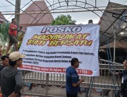 Aliansi Masyarakat Pati Bersatu Dirikan Posko Pengawalan Pansus Hak Angket di DPRD