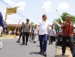 Bupati Pati Tinjau Pembangunan Jalan di Kecamatan Gunungwungkal