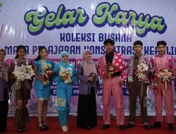 SEBANYAK 137 KARYA BUSANA DITAMPILKAN DALAM GELAR KARYA SMK N 3 PATI