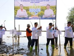 Bupati Pati Hadiri Penanaman Mangrove Serentak Program “Mageri Segoro” 2025