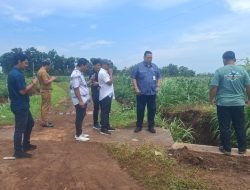 Pembangunan Talud Ruas Jalan Puncel-Grogolan di Dukuhseti Pati Terkesan Asal-asalan, Komisi C DPRD Tinjau Lokasi