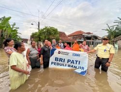 BRI Kanca Pati Salurkan Bantuan untuk Warga Terdampak Banjir di Desa Widorokandang dan Tondomulyo