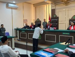 Terdakwa AMPB Bacakan Eksepsi, Teguh: Kami Dikiminalisasi