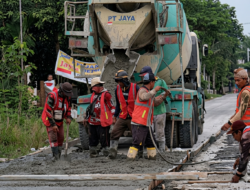 Jalan Depan RSUD Kayen Mulai Diperbaiki, DPUTR Pati Kucurkan Anggaran Rp1,25 Miliar