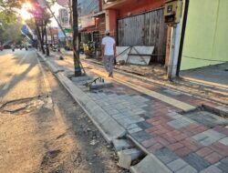 Trotoar Jalan P. Sudirman Disorot DPRD, Progres Dinilai Lambat dan Ganggu Aktivitas Warga