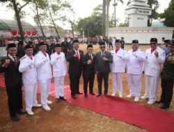 Bukan Pelajar, Kepala Desa dan Perangkat Desa Jadi Paskibraka HUT RI di Juwana