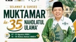 Kastomo: Muktamar NU ke-35 Diharapkan Perkuat Khidmah untuk Umat dan Bangsa