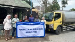Di Tengah Kemarau Panjang, BRI Pati Salurkan Bantuan Air Bersih bagi Warga Bungasrejo